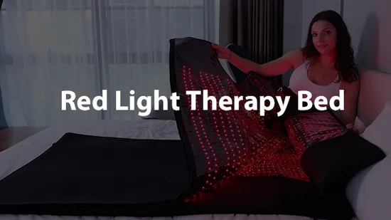 Edfy Advanced Spectrum Infra Sleepping Bag Sauna with LED Therapeutic Device Infrared Red Light Therapy Bed